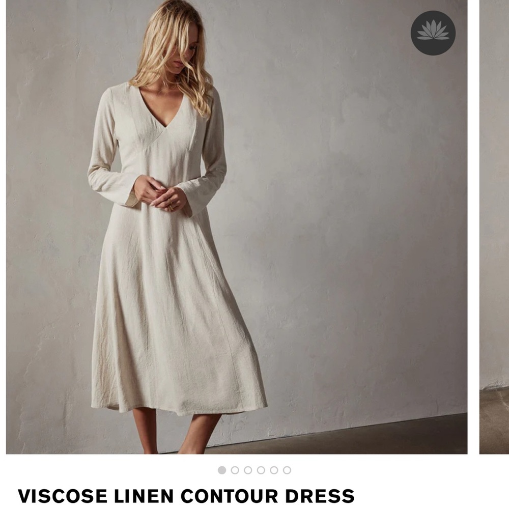 James Perse linen viscose dress! Originally $500 NWT!